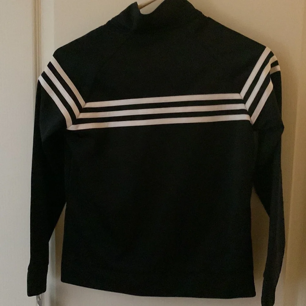 Adidas black track striped jacket - Picture 3 of 3